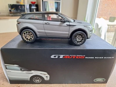 GT Autos Range Rover Evoque metallic mango grey 1:18 BOXED new, stunning htf - Image 1 of 4