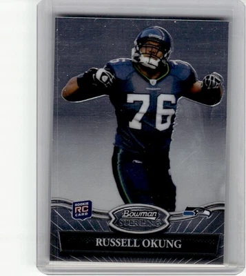 2010 Bowman Sterling #14 Russell Okung - Image 1 of 2