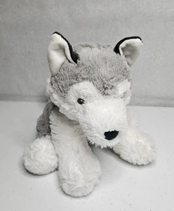Carters Husky Wolf Plush Gray White Baby Stuffed Toy Lovey Arctic Animal 9” - Picture 1 of 14