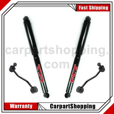 Kit de 4 eslabones de barra estabilizadora amortiguadores traseros para Ford Ranger 2010 2011 Foto 1 de 4