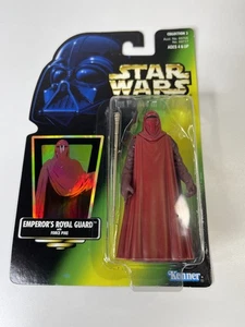 Star Wars Emperor's Royal Guard POTF Action Figure 1997 Hologram Card BRAND NEW! - Picture 1 of 2