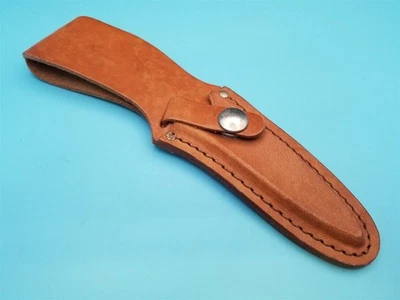 Cuchillo Schrade de Colección Funda Cuero 158OT Gancho de Intestino Punto de Caída Hoja Fija 8.25"x4" Foto 1 de 4