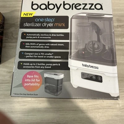 Baby Brezza One Step Esterilizador y Secador Eléctrico Mini Blanco (BRZ0069) Foto 1 de 4