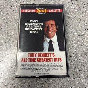 Tony Bennett All Time Greatest Hits 2 On 1 Cassette Tape - Picture 1 of 2