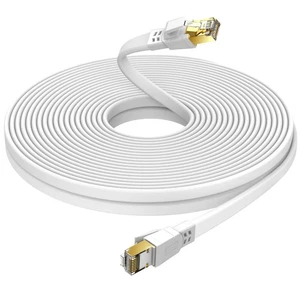 Ercielook Lan Kabel 40m Hochgeschwindigkeits Cat8 Netzwerkkabel für den Außen - Afbeelding 1 van 24