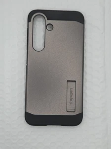 Spigen Coque Tough Armor pour Samsung Galaxy S25 Gun Métal ACS09009 avec Magfit - Photo 1 sur 5