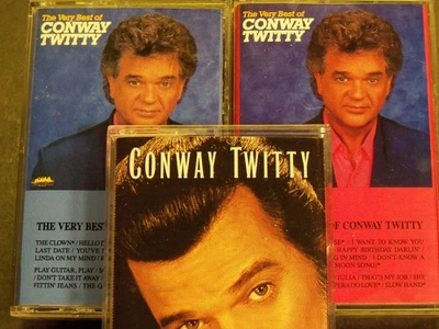 The Very Best of Conway Twitty Volumes 1 & 2 Plus Love Songs Cassettes - Image 1 of 4
