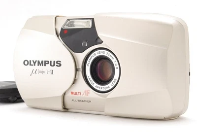 [Exc + 5] Пленочная камера Olympus μ mju II 35 мм F/2.8 Point & Shoot из Японии - Изображение 1 из 4