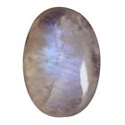 Véritable pierre de lune arc-en-ciel forme ovale taille 20 x 13 x 7 mm pierre précieuse fabrication de bijoux