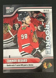 CONNOR BEDARD ROOKIE STICKER 2023 TOPPS NOW HOCKEY FIRST CARRER GOAL RC CARD - Bild 1 von 2