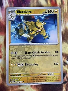 Pokémon TCG Electivire SV05: Temporal Forces 054/162 Reverse Holo Uncommon - Picture 1 of 1