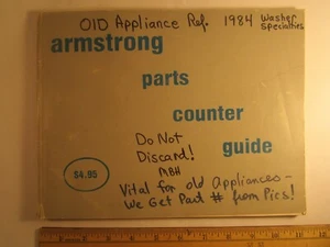 Paperback ARMSTRONG PART COUNTER GUIDE 1984 [Z96] - Picture 1 of 4