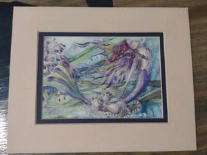 SEA-CRET DREAMS BY JODY BERGSMA GALLERIA STAMPA ARTISTICA SIRENA 8 X 10" - Foto 1 di 5
