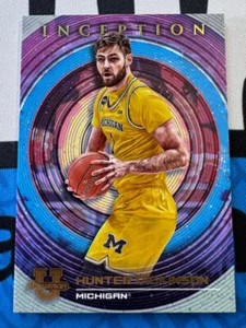 2023 Bowman Inception University Base #13 HUNTER DICKINSON - MICHIGAN - Picture 1 of 2
