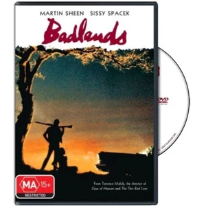 Badlands (DVD, 1973) Region 4 (Martin Sheen, Sissy Spacek) RARE / NEW / SEALED - Picture 1 of 5
