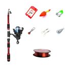 Quality Fishing Gear Sea Rod Reel And Accessories Set 1 8M/2 1M Length