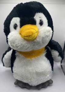 Webkinz Plush Penguin HM132 No Code RETIRED Standing Chick 9” Emperor King Ganz