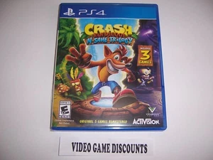 Caja Original Estuche Repuesto PlayStation 4 PS4 CRASH BANDICOOT N SANE TRILOGY - Imagen 1 de 1