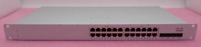 Cisco Meraki MS225-24P-HW 24x 1G PoE+ 4x 10G SFP+ Cloud Managed Switch UNCLAIMED - Image 1 of 4