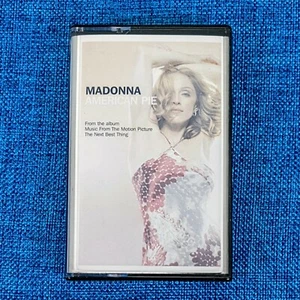 MADONNA AMERICAN PIE UK CASSETTE SINGLE BLACK BOX TAPE 2000 The Next Best Thing - Picture 1 of 5