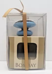 Porcelain Bombay Wine Stopper Blue New in Box - Picture 1 of 6