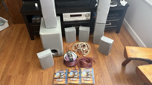Onkyo HT-R540 & Surround Sound w/ Speakers & Subwoofer, 7 piece Set | eBay