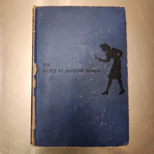 Vintage Nancy Drew, THE SECRET AT SHADOW RANCH, Blue Book 1931 Carolyn Keene - Picture 1 of 12