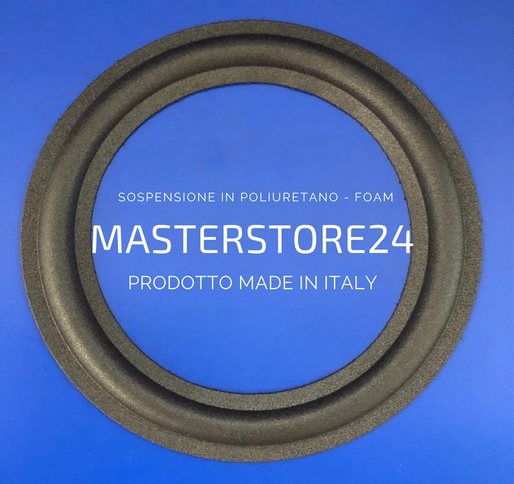 MASTERSTORE24 FOAM SOSPENSIONE ALTOPARLANTE RICONATURA WOOFER 25 CM
