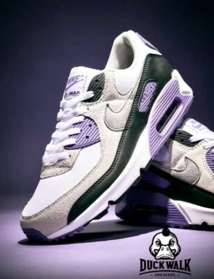 Nike Air Max 90 Shoes "Dusty Amethyst" Purple Photon Gray DM0029-114 Men's Sizes - Image 1 of 4