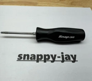 Snap-on Tools USA NEW BLACK Soft Grip T20 Torx Screwdriver SGDTX320B - Picture 1 of 6