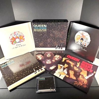 QUEEN + Paul Rodgers Cosmos Rocks 6 Vinyl CD/DVD Box Set 2008 Rare! READ EX/NM - Image 1 of 4