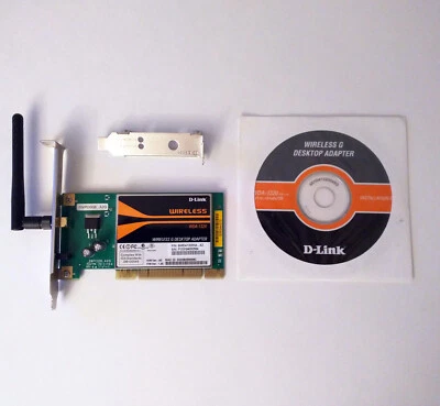 D-LINK WDA-1320 Wireless G Desktop PCI Adapter - Image 1 of 4