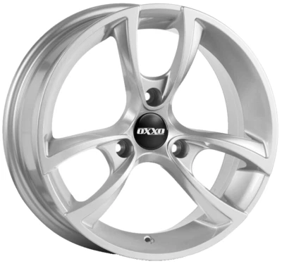 Oxxo Trias smart fortwo 451 silber Alufelgen 15 Zoll Ganzjahresreifen Vredestein - Bild 1 von 4