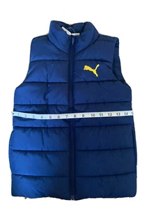 NWT PUMA Boy Winter ~ Spring padding Vest ( 7~8 Years ) - Picture 1 of 7