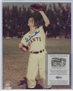 2xAllStar Don Mueller Firmado Gigantes 8x10 Foto de Béisbol SOP LOA RW Certificado de Autenticidad Medias Blancas - Imagen 1 de 5