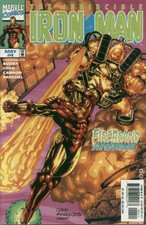 Iron Man #4 FN 1998 Stock Image