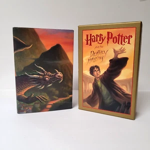 Harry Potter and the Deathly Hallows Deluxe Edition with Slipcover 2007 - Picture 1 of 21