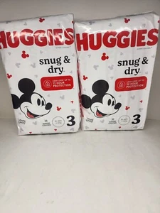 Huggies Snug & Dry Baby Diapers, Size 3 (16-28 lbs), 2 Pack (31 Count), White - Picture 1 of 1