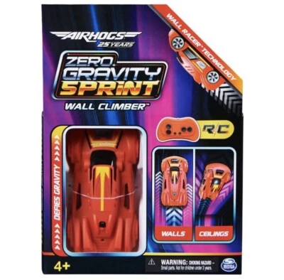 Air Hogs, Zero Gravity Sprint RC Car Wall Climber, Red, New in the box - Image 1 of 4