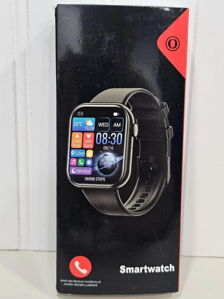 Reloj inteligente wearables blanco Foto 1 de 4