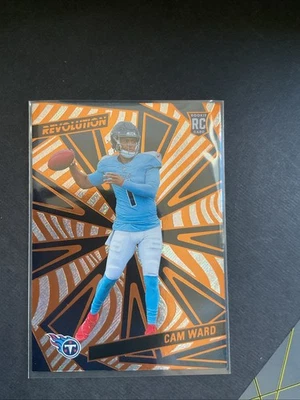 2025 Panini Revolution - Rookies Cameron Ward #205 Orange Levels /299 (RC) - Image 1 of 2