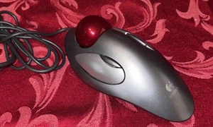 Logitech T-BC21 Trackman Marble Trackball Mouse  810-000767 - Picture 1 of 6