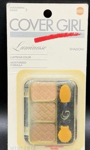 Vintage New Cover Girl Moisturized Eye Shadow Satin Collection Shimmering Sands - Picture 1 of 2