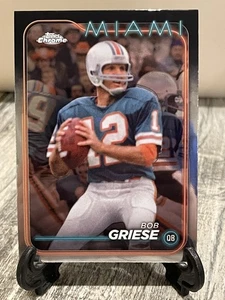 Bob Griese 2024 Topps Chrome #107 Miami Dolphins - Picture 1 of 2