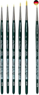 DAVINCI ESPACE BEAUX ARTS Da Vinci 1570 Serie - Aquarell-Pinsel-6er Set NOVA-Synthetik no, 0/10, 0/5,