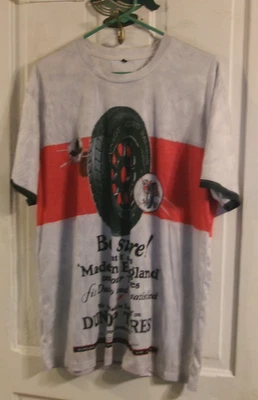 Camiseta Hombre Manga Corta (4x) Neumáticos Dunlop Hecha en Inglaterra Foto 1 de 4