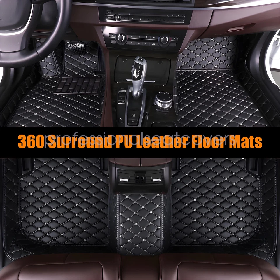Soillar All Surround Leather Floor Mats Liners For 2012-2023 Chrysler 300 C - Изображение 1 из 4