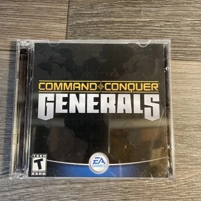 COMMAND & CONQUER GENERALS- 2 DISC- PC- CD-ROM - COMPLETE -2003 - Image 1 of 4