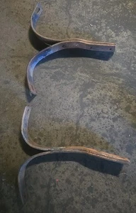 ORIGINAL REAR BUMPER BRACKETS, 1940 CHEVROLET COUPE / SEDAN PAIR - Bild 1 von 14