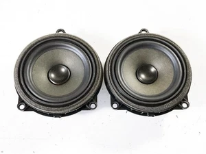 11-14 BMW X3 F25 Front Door Mid Range Speakers PAIR HiFi Sound 9209183 TESTED - Bild 1 von 12